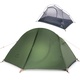 Палатка Naturehike NH18A095-D 20D (+ коврик) зелёный. Фото 3