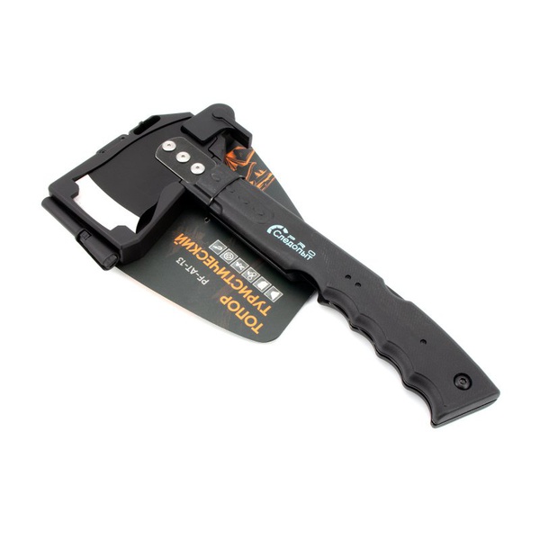 Топор туристический Следопыт с пилой,с огнивом и свистком (PF-AT-13)