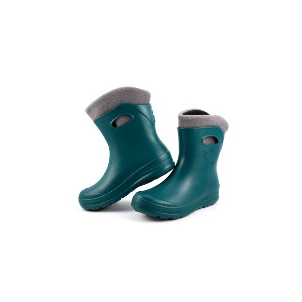 Полусапоги женские Kaury Рысь с утеплителем Изумруд