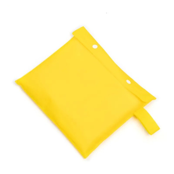 Плащ-дождевик Следопыт, плотный EVA, с козырьком на капюшоне и чехлом, Желтый, 66х115 см