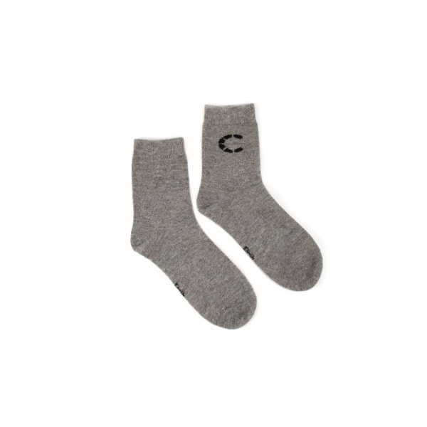 Термоноски Следопыт Organic wool socks Sheep Каменно-серый