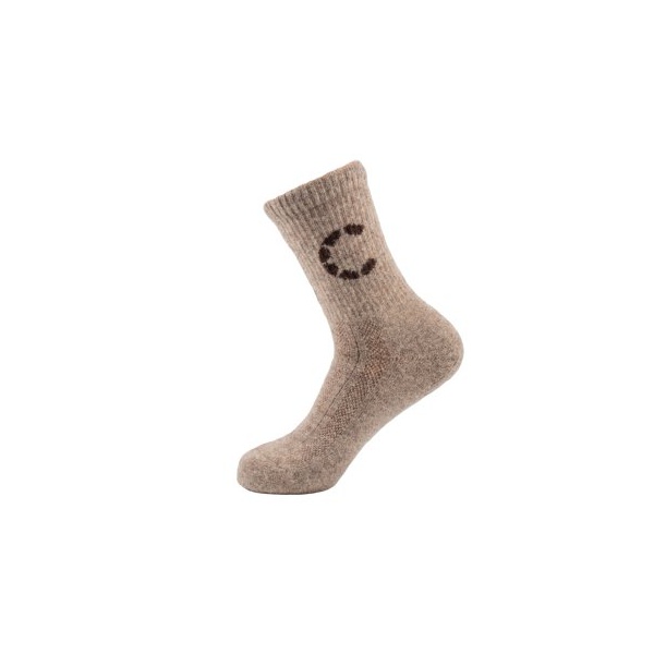 Термоноски Следопыт Organic wool socks Yak Натуральный коричневый