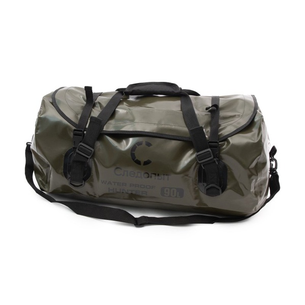 Гермомешок Следопыт Hunter Хаки с чёрным, 90 л
