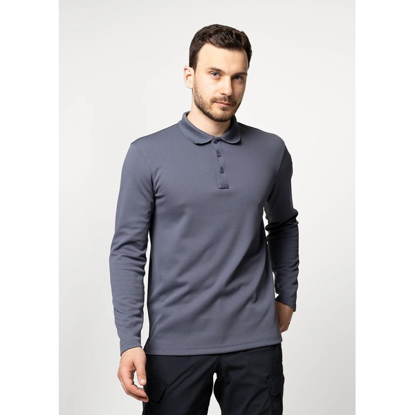 Поло тактическое Сплав Аргон L/S серый