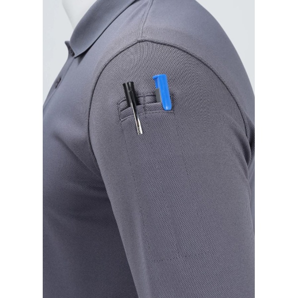 Поло тактическое Сплав Аргон L/S серый