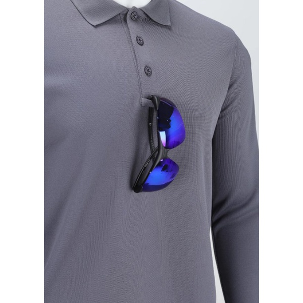 Поло тактическое Сплав Аргон L/S серый