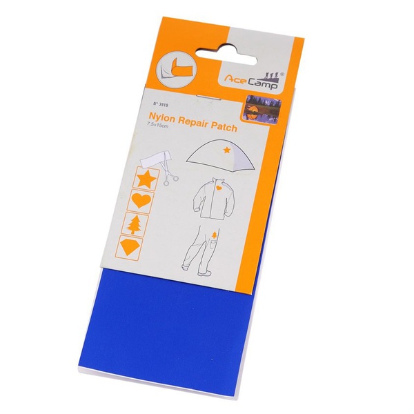 Заплатки нейлоновые самоклеющиеся Nylon Repair Patch Cord Locks Black