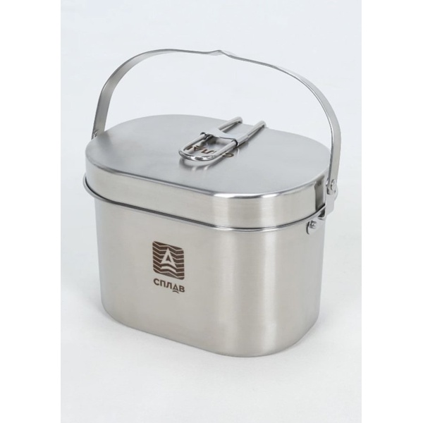 Котелок Сплав стальной (с чехлом) 2.1 л