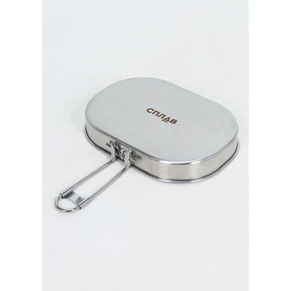 Котелок Сплав стальной (с чехлом) 2.1 л