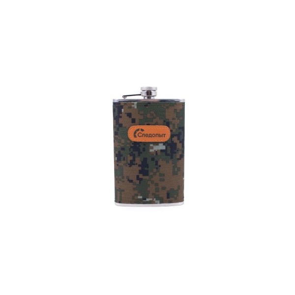 Фляжка Следопыт Camo (в оплетке) 280 мл