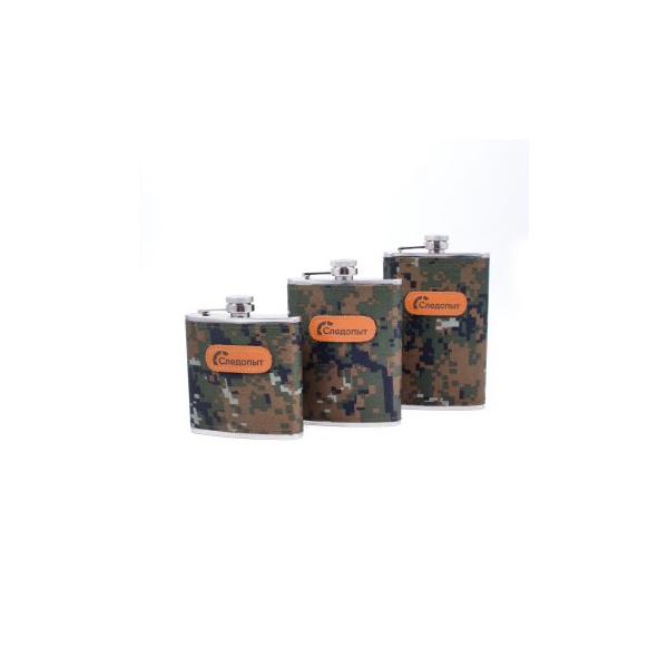 Фляжка Следопыт Camo (в оплетке) 280 мл