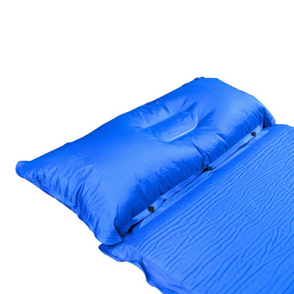 Коврик самонадувающийся Следопыт с подушкой (188 x 65 x 5 см)