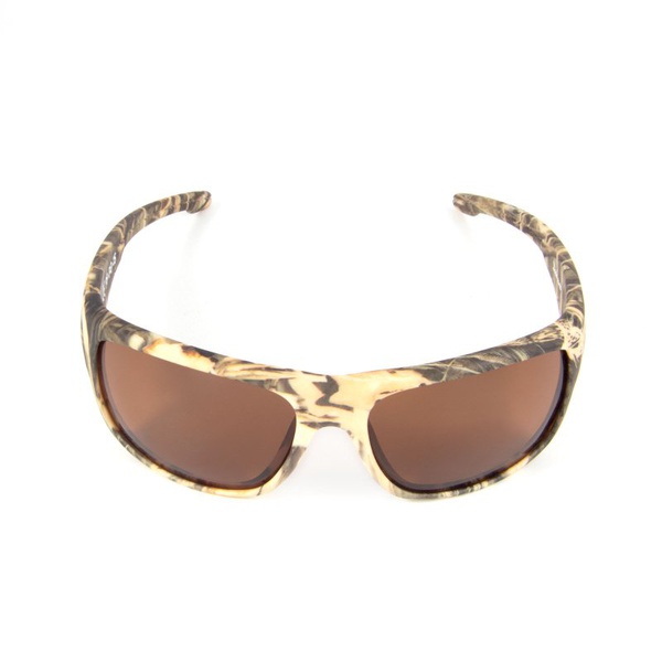 Очки поляризационные Следопыт Dark camo (плавающие, в футляре) линзы brown