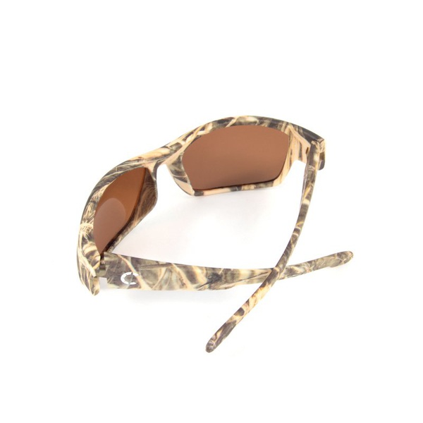Очки поляризационные Следопыт Dark camo (плавающие, в футляре) линзы brown