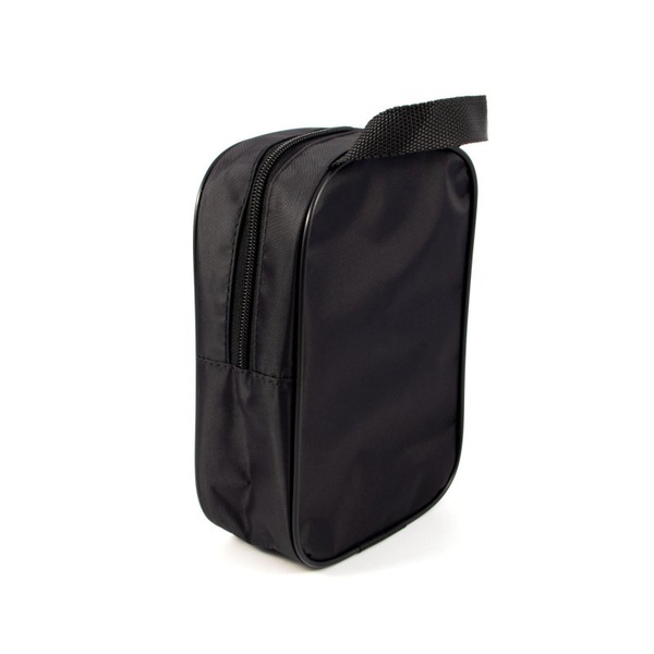 Косметичка Следопыт прямоугольная (ПВХ, на молнии, с ручкой) черный