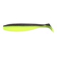 Виброхвост Yaman Pro Sharky Shad (9.5 см, 5 шт/уп) Black Red Flake/Chartreuse, №32. Фото 1