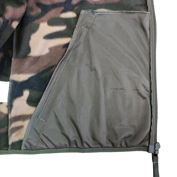 Куртка флисовая Эталон JF-01 на молнии кмф