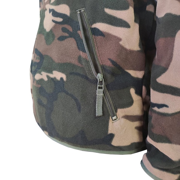 Куртка флисовая Эталон JF-01 на молнии кмф