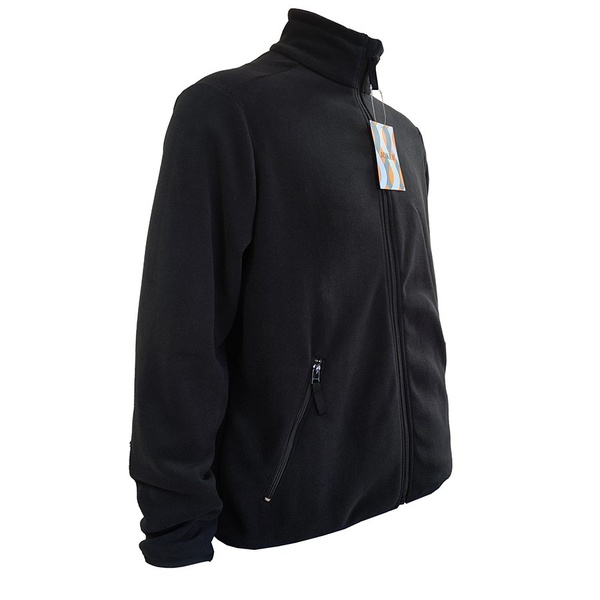 Куртка флисовая Эталон JF-01 на молнии чёрный