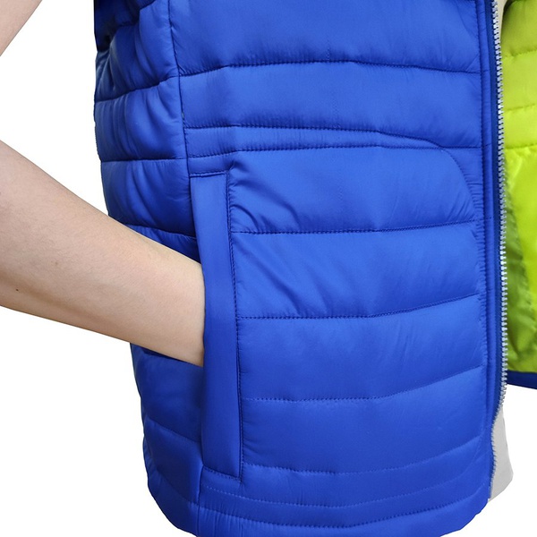 Жилет Эталон J-01 васильковый/лимонный