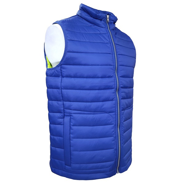 Жилет Эталон J-01 васильковый/лимонный