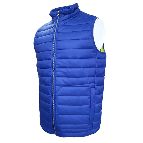 Жилет Эталон J-01 васильковый/лимонный