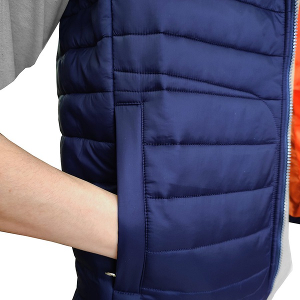 Жилет Эталон J-01 синий/оранжевый