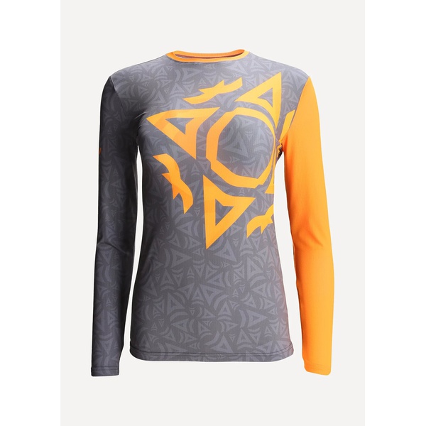 Лонгслив женский Сплав Logo L/S (беговой) серый