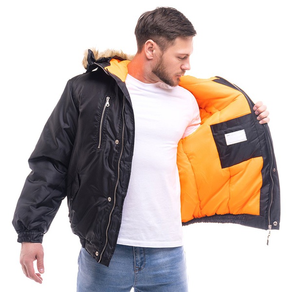 Куртка Эталон Аляска (укороченная) чёрный