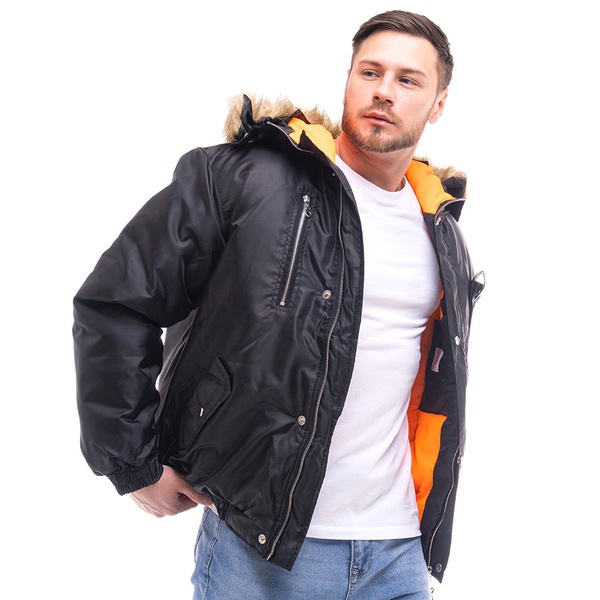 Куртка Эталон Аляска (укороченная) чёрный