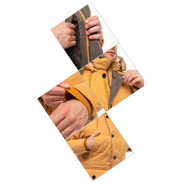 Куртка-парка Эталон Юта-Ультра горчичный