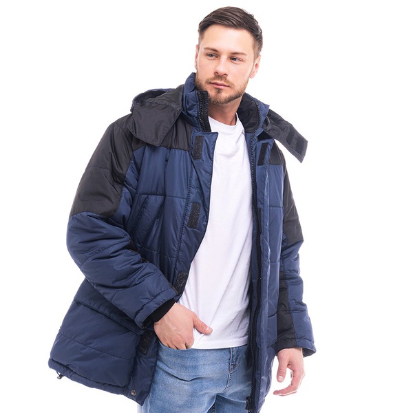 Куртка Эталон Сити синий/чёрный