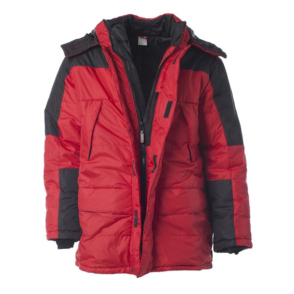 Куртка Эталон Сити красный/чёрный