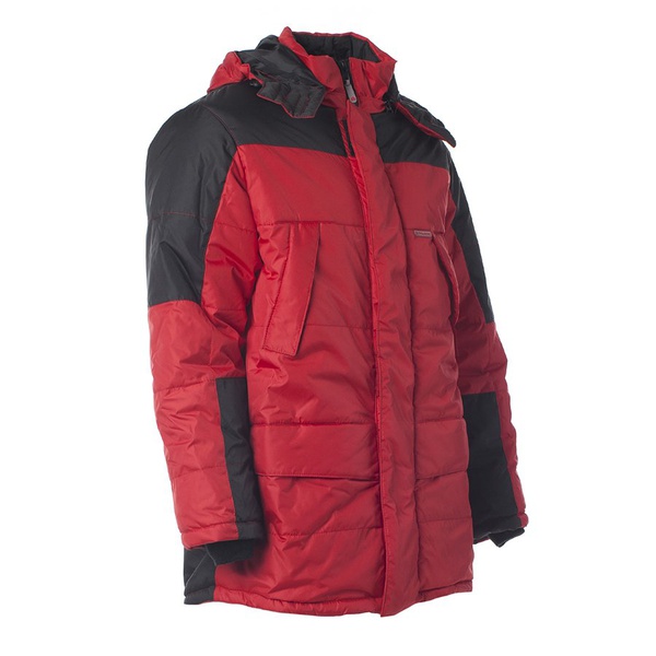 Куртка Эталон Сити красный/чёрный