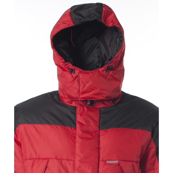 Куртка Эталон Сити красный/чёрный