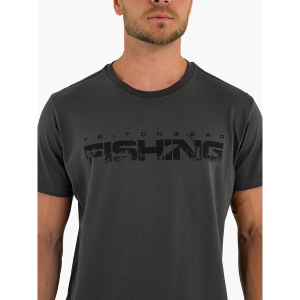 Футболка Тритон Fishing серый