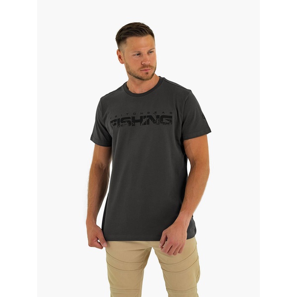 Футболка Тритон Fishing серый