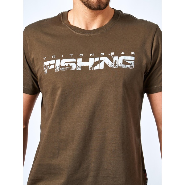 Футболка Тритон Fishing коричневый