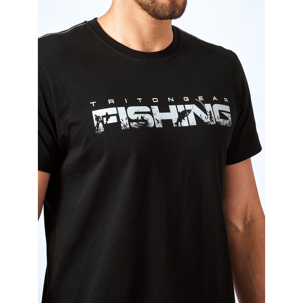 Футболка Тритон Fishing чёрный