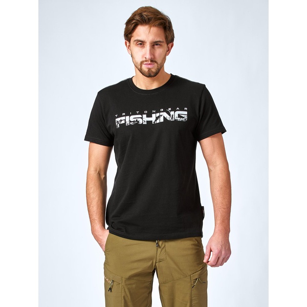 Футболка Тритон Fishing чёрный