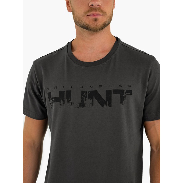 Футболка Тритон Hunt серый