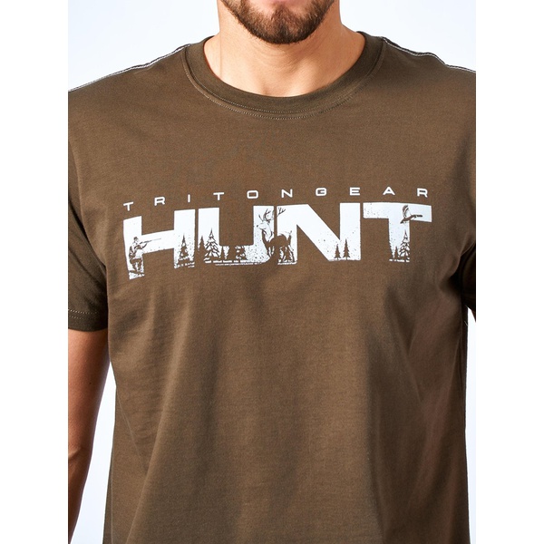Футболка Тритон Hunt коричневый