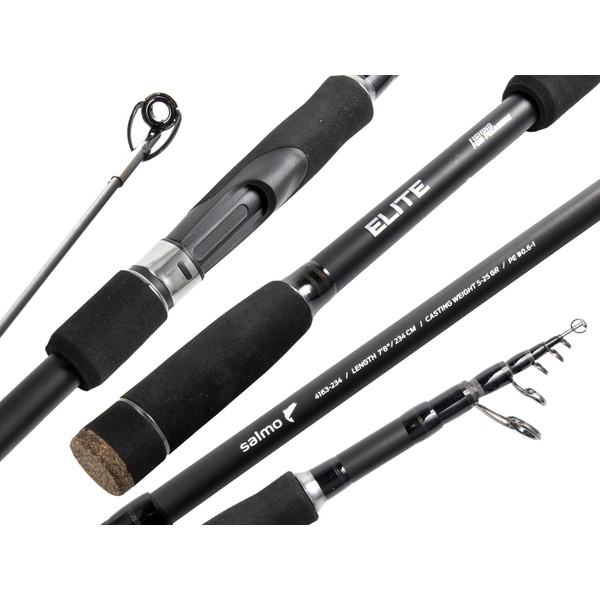 Спиннинг телескопический Salmo Elite Travel Tele Spin 2.34 м/тест 5-25 гр