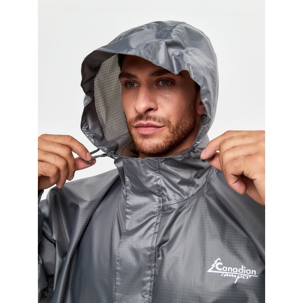 Плащ непромокаемый Canadian Camper серый