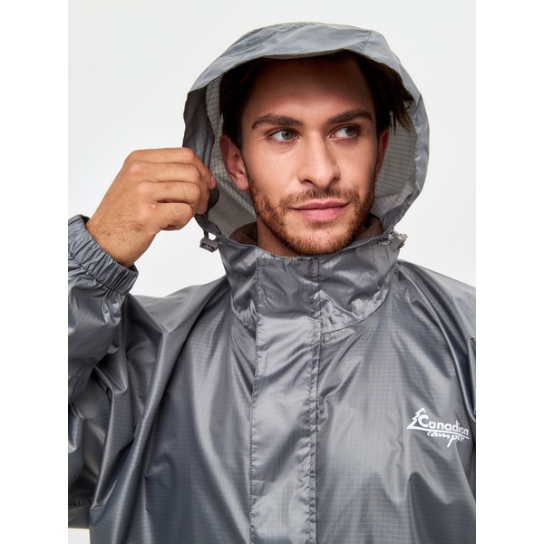 Плащ непромокаемый Canadian Camper серый