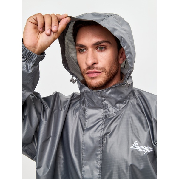 Плащ непромокаемый Canadian Camper серый