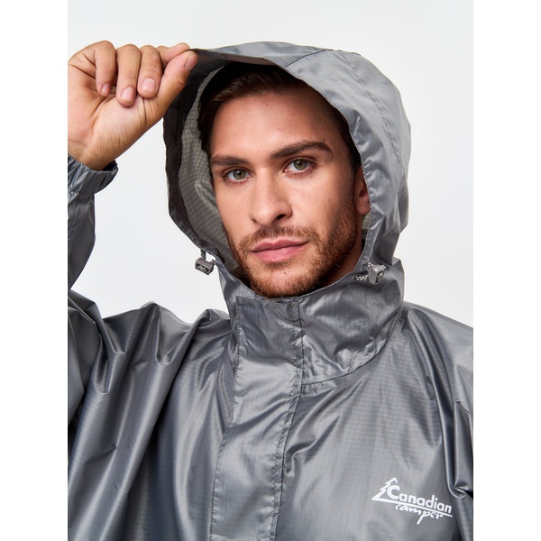 Плащ непромокаемый Canadian Camper серый