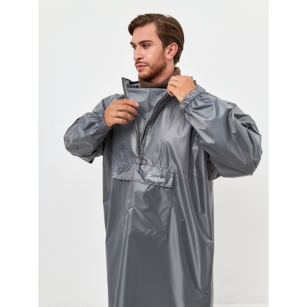 Пончо непромокаемое Canadian Camper серый