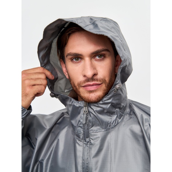 Пончо непромокаемое Canadian Camper серый