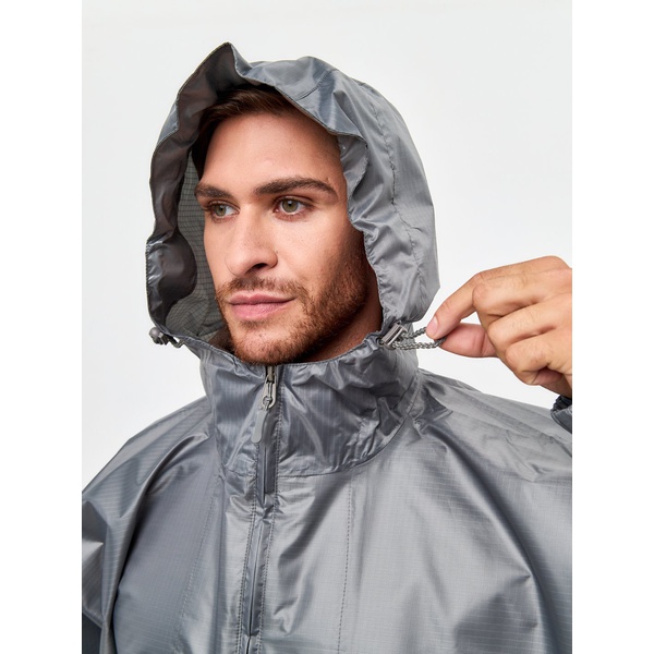 Пончо непромокаемое Canadian Camper серый